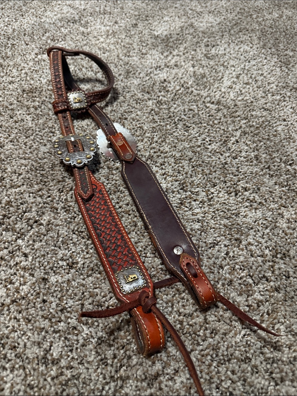 Like New Rafter S Headstall - Picture 3 of 5